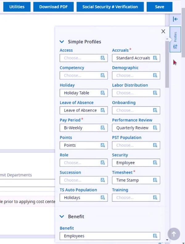 Company Policies - Screenshot