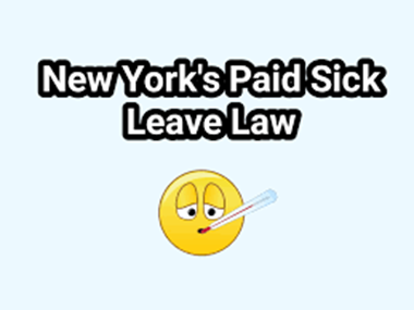 New York's Paid Sick Leave Law