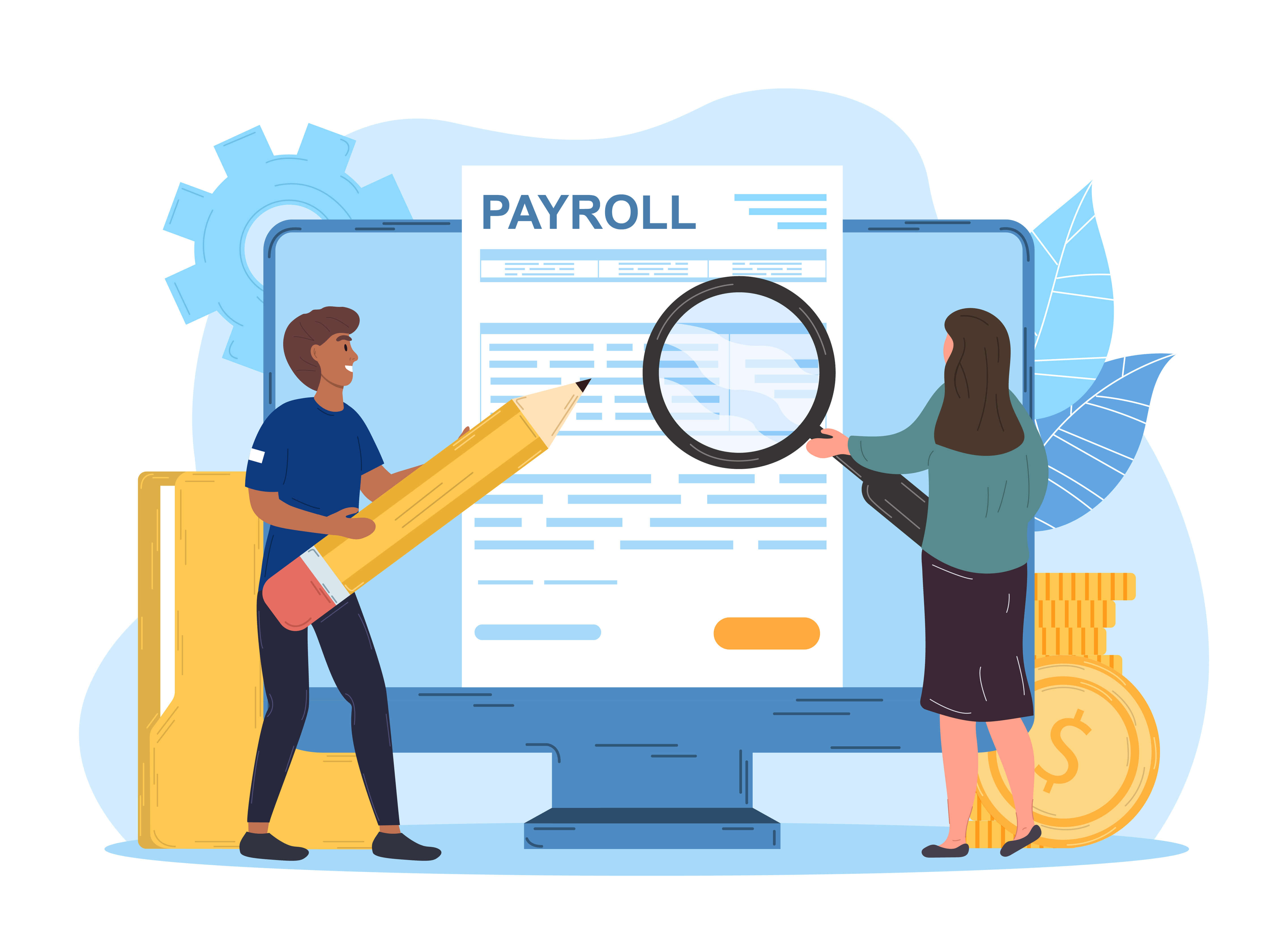 how do payroll companies work?