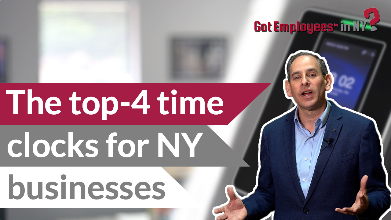 Top 4 Time Clocks for Businesses in NY