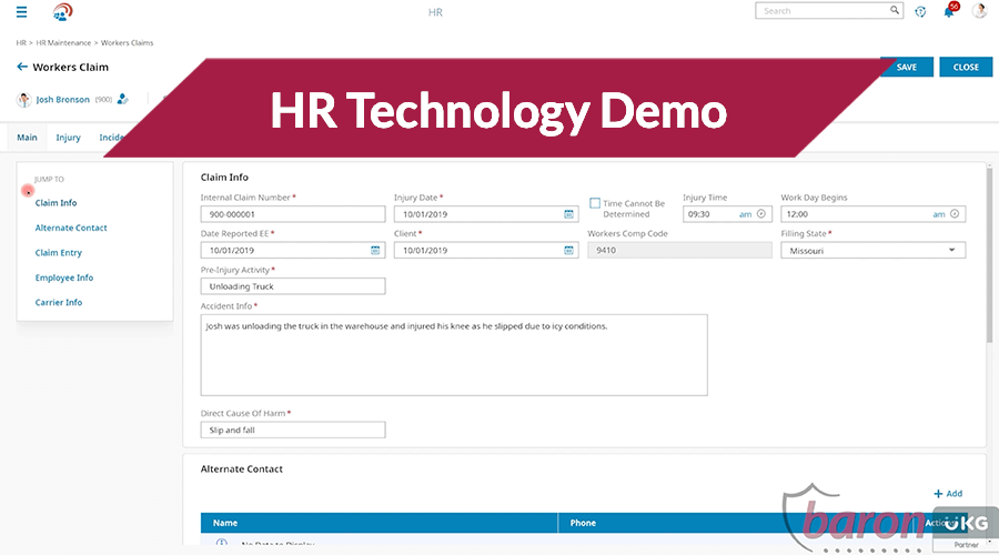 HR Technology Software Demo Video