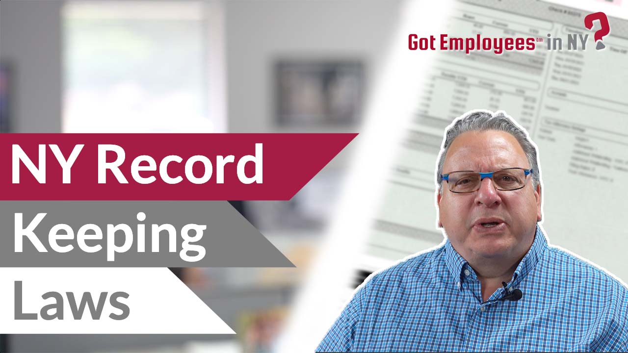 Recordkeeping Laws in NY